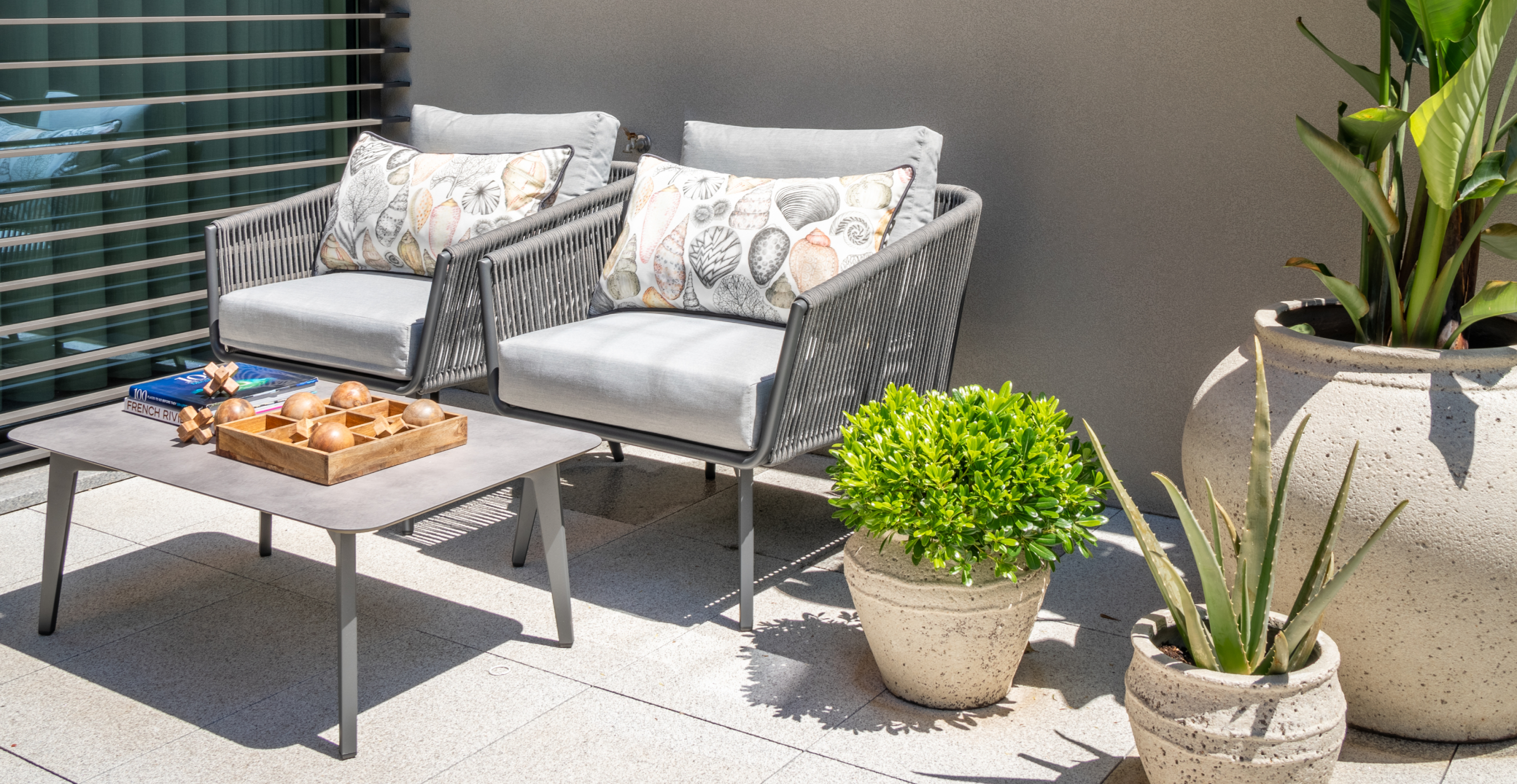 Varanda moradia com design interior moderno – Matosinhos – Conceição Lopes Interior Design
